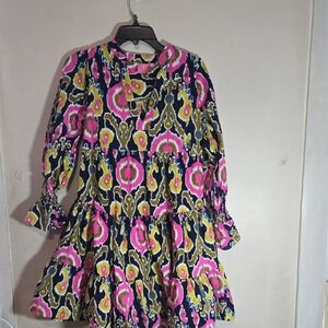 Colorful Patterned Women Dress